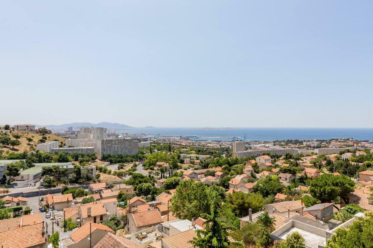 Appartement Cosy Verduron Vue Mer Panoramique Marseille Exteriér fotografie